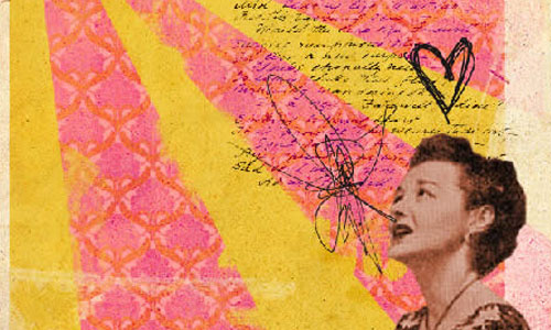 Cool Vintage Collage Design