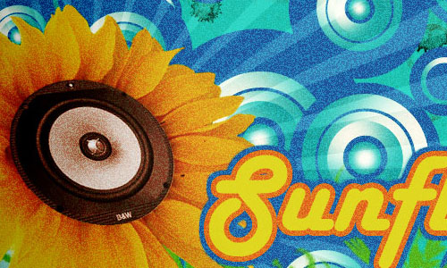 Retro SunFlower Design