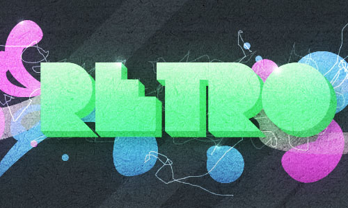 Abstract Retro-Pop Wallpaper