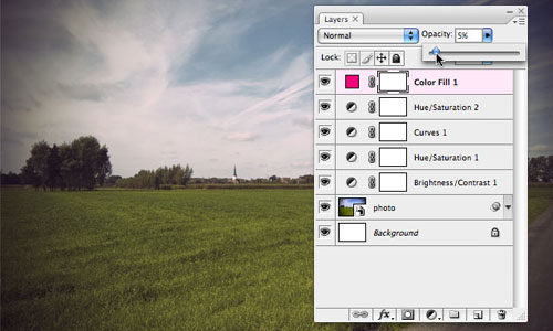 Photoshop Vintage Effect