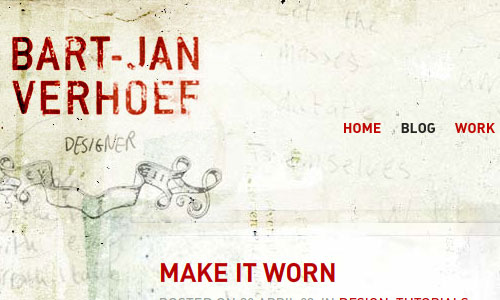 Make it worn